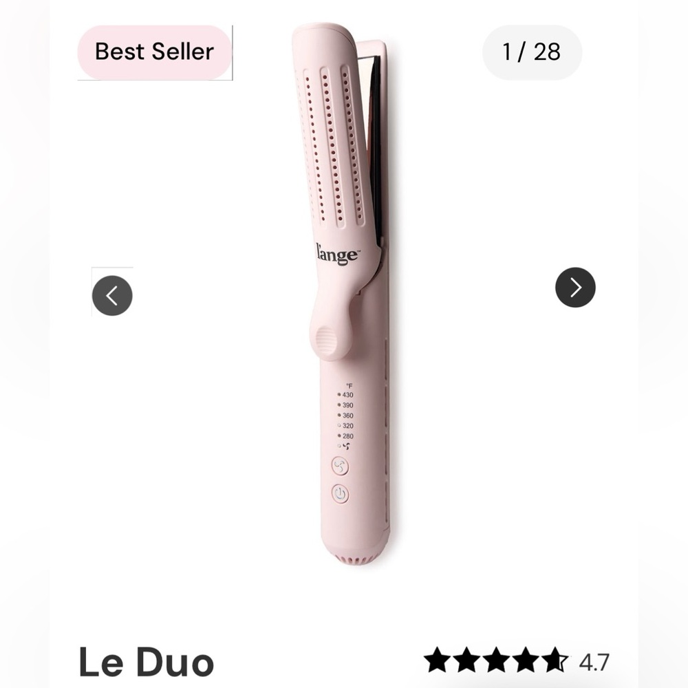 Le Duo
360° Airflow Titanium Styler by l’ange